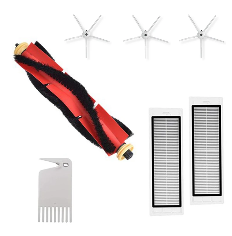 for XiaoMi Roborock S6 S5 MAX S60 S65 S5 S50 Accessories Vacuum Cleaner Parts Washable HEPA Filter Side Brush Main Brush 
for XiaoMi Roborock S6 S5 MAX S60 S65 S5 S50 Accessories Vacuum Cleaner Parts Washable HEPA Filter Side Brush Main Brush