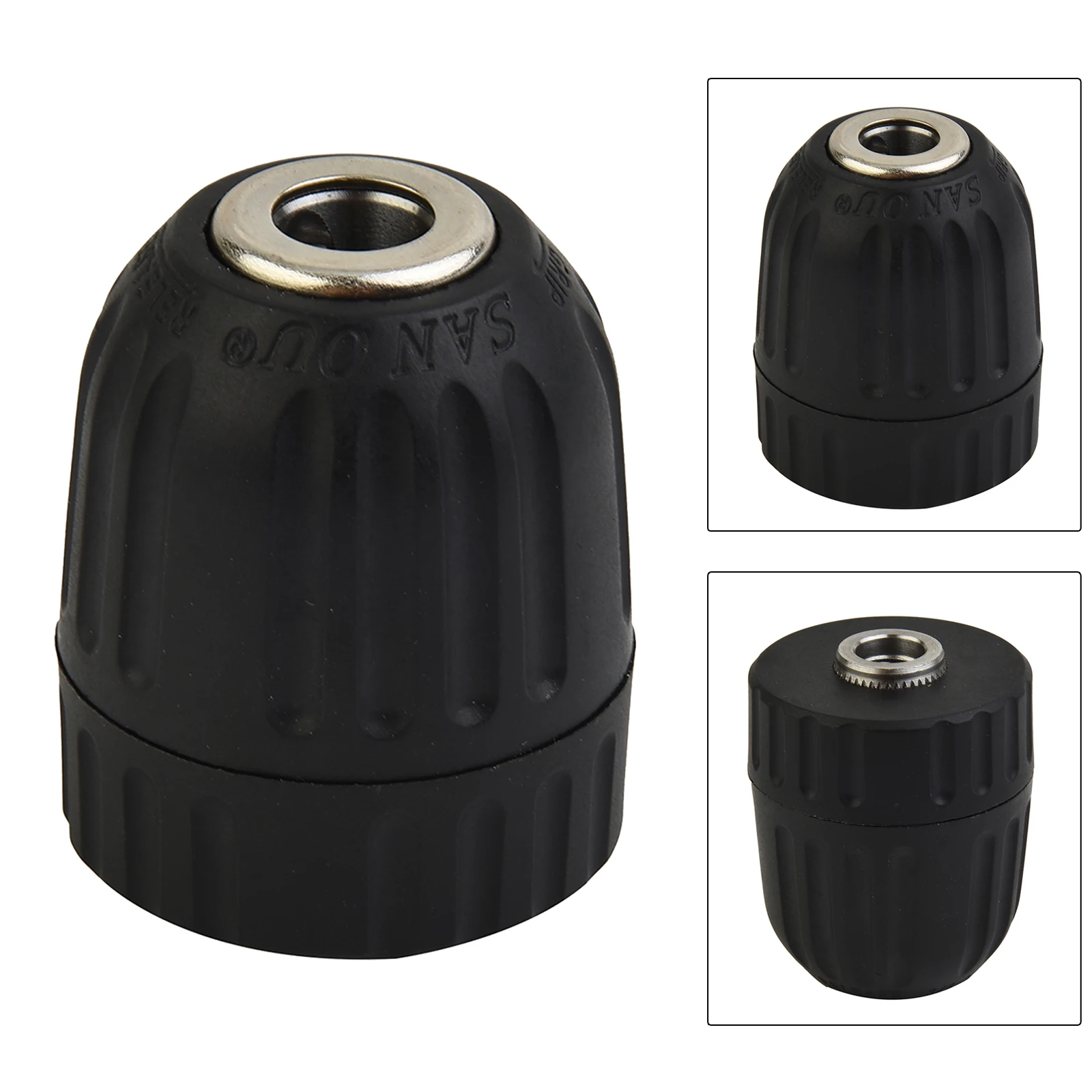 1Pc Drill Chuck 3/8-24UNF Thread 0.8-10mm Keyless Chuck Bits Holder For Electric Drill Driver Wrench Power Tools Accessories
1Pc Drill Chuck 3/8-24UNF Thread 0.8-10mm Keyless Chuck Bits Holder For Electric Drill Driver Wrench Power Tools Accessories