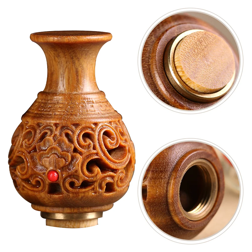 Elegant Premium Exquisite Sachet, Fragrance Beads Container Wood Carved Vase Sculpture for Car Ornament Home Decor
Elegant Premium Exquisite Sachet, Fragrance Beads Container Wood Carved Vase Sculpture for Car Ornament Home Decor