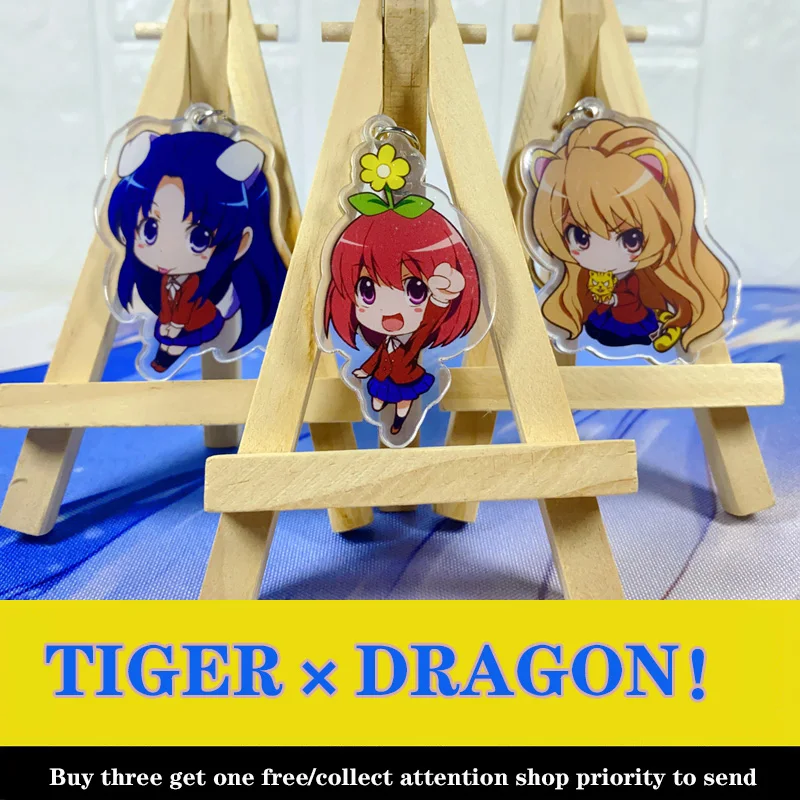 Anime TIGER×DRAGON Kushieda Minori Aisaka Taiga Acrylic Figure Keychain Cosplay Charm Cartoon Backpack Pendant Keyring Xmas Gift
Anime TIGER×DRAGON Kushieda Minori Aisaka Taiga Acrylic Figure Keychain Cosplay Charm Cartoon Backpack Pendant Keyring Xmas Gift