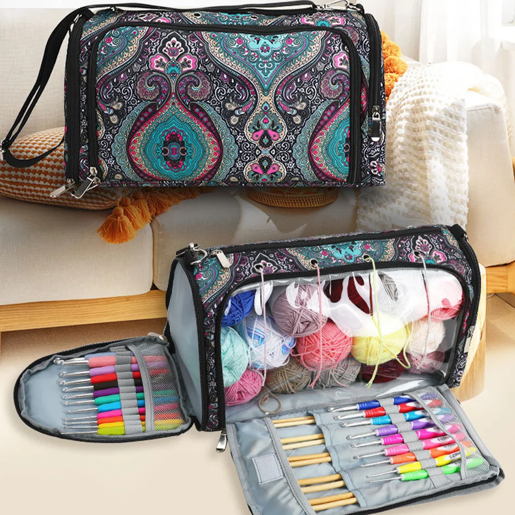 Сумка для хранения пряжи, сумка-тоут через плечо, вязаные сумки, квадратный мешок из ткани Оксфорд с вышивкой для ниток, крючков, сумок
Сумка для хранения пряжи, сумка-тоут через плечо, вязаные сумки, квадратный мешок из ткани Оксфорд с вышивкой для ниток, крючков, сумок