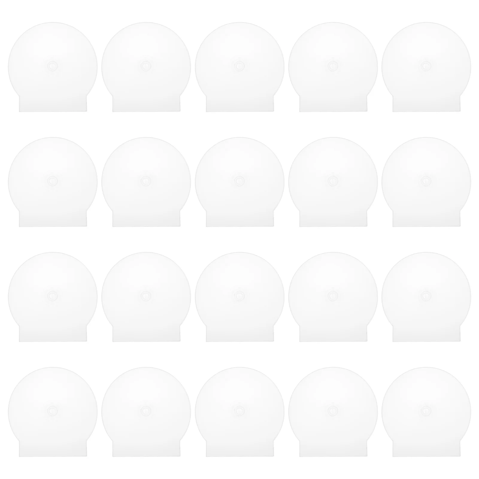 20 шт., пластиковые портативные протекторы для CD-дисков 
20 шт., пластиковые портативные протекторы для CD-дисков