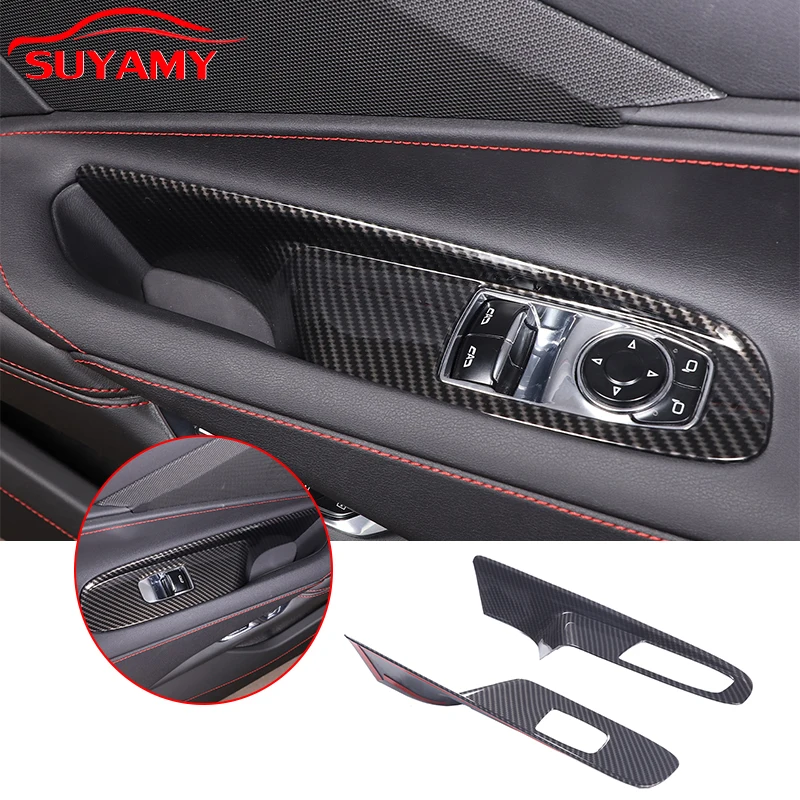 ABS Car Window Lifting Control Panel Cover Trim Stickers For 2020-2023 Corvette C8 Stingray Z51 Z06 Auto Interior Accessories
ABS Car Window Lifting Control Panel Cover Trim Stickers For 2020-2023 Corvette C8 Stingray Z51 Z06 Auto Interior Accessories