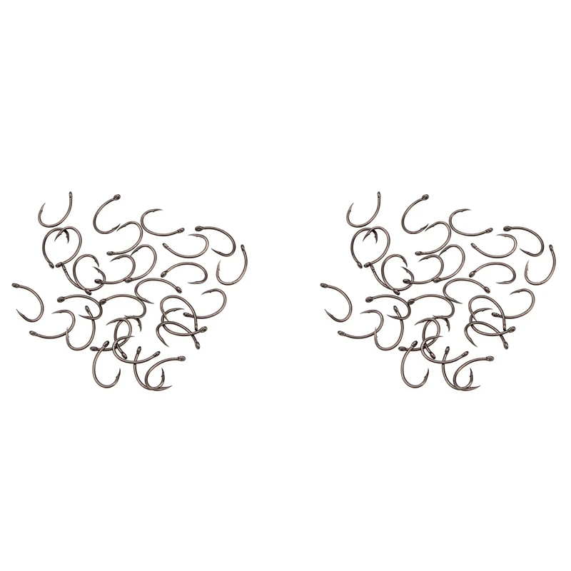 60 шт., рыболовные крючки из нержавеющей стали, Размер 6 
60 шт., рыболовные крючки из нержавеющей стали, Размер 6