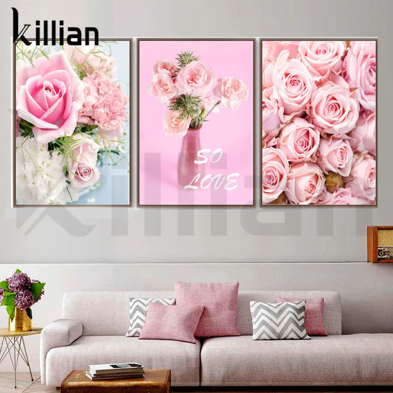 Pink Rose Flower In Vase Canvas Painting Wall Art Nordic Modern Poster Print Botanical Pictures for Girl Bedroom Home Decor
Pink Rose Flower In Vase Canvas Painting Wall Art Nordic Modern Poster Print Botanical Pictures for Girl Bedroom Home Decor