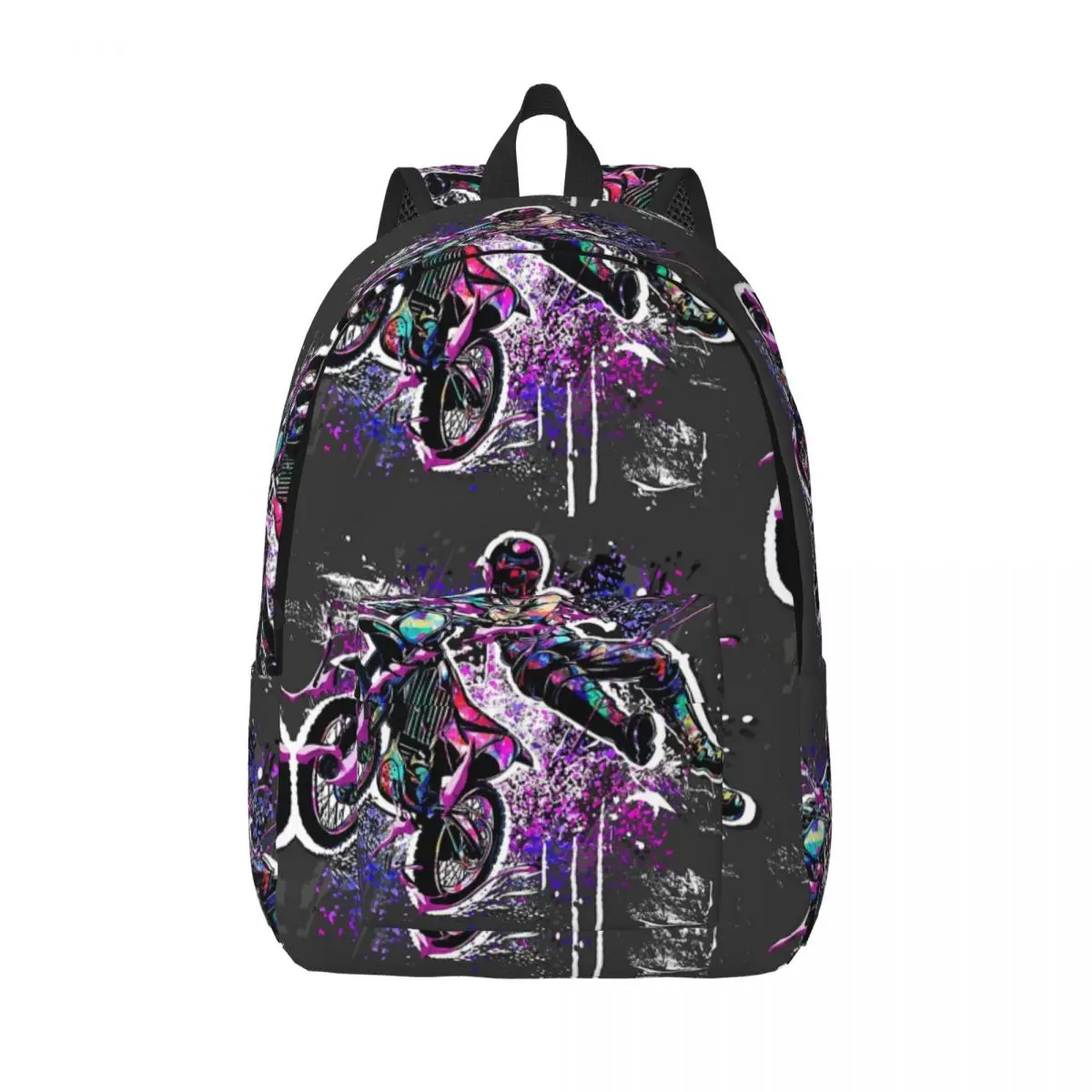 Motocross - MX - Moto Cross Woman Small Backpack Boys Girls Bookbag Fashion Shoulder Bag Portability Laptop Rucksack School Bags
Motocross - MX - Moto Cross Woman Small Backpack Boys Girls Bookbag Fashion Shoulder Bag Portability Laptop Rucksack School Bags