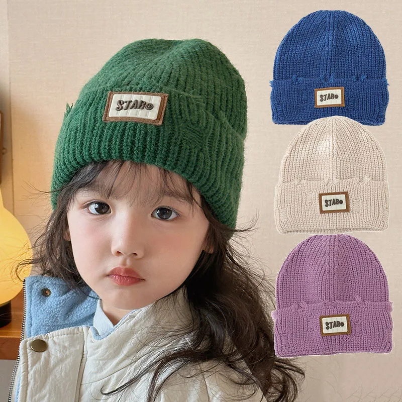 2023 Letter Knit Baby Hat With Label Boys Girls Autumn Winter Beanie Hat Korean Style Kids Warm Cold Woolen Hat
2023 Letter Knit Baby Hat With Label Boys Girls Autumn Winter Beanie Hat Korean Style Kids Warm Cold Woolen Hat