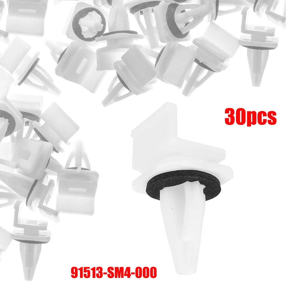 30Pcs Side Skirt Sill Seal Panel Mounting Trim Clip 91513-SM4-000 For Acura For Honda For Accord For Civic High Quality Part
30Pcs Side Skirt Sill Seal Panel Mounting Trim Clip 91513-SM4-000 For Acura For Honda For Accord For Civic High Quality Part