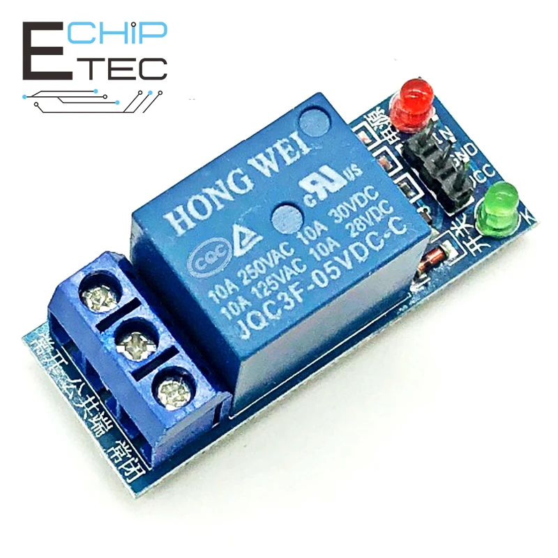 

Free shipping 5V 12V 1 One Channel Relay Module Low Level trigger for SCM Household Appliance Control for arduino DIY Kit