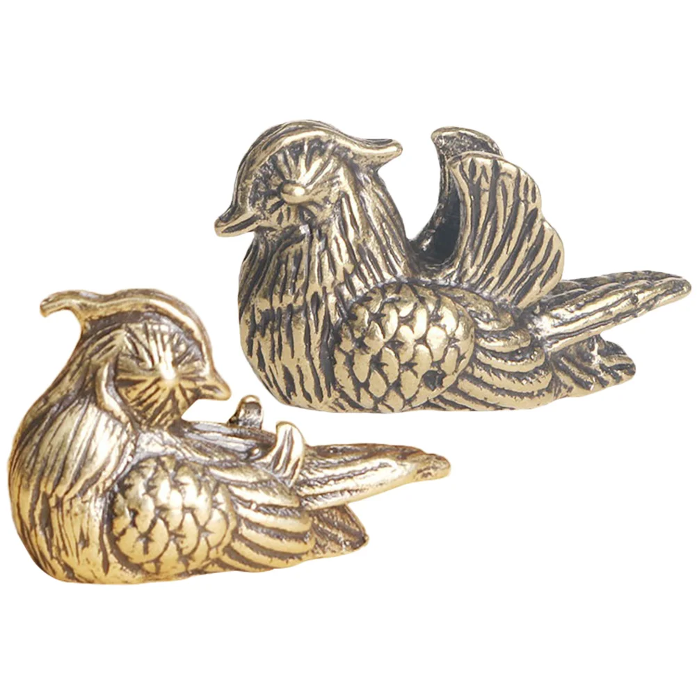 Duck Mandarin Figurine Statue Brass Birds Sculpture Ornament Animal Wedding Couplehusband Happy Anniversary Love Shui Feng 
Duck Mandarin Figurine Statue Brass Birds Sculpture Ornament Animal Wedding Couplehusband Happy Anniversary Love Shui Feng