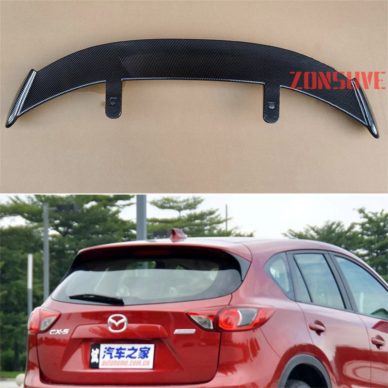Use For 2012-2016 Mazda CX-5 ABS Plastic Carbon Fiber Look Hatchback SUV Roof Rear Wing Body Kit Accessories
Use For 2012-2016 Mazda CX-5 ABS Plastic Carbon Fiber Look Hatchback SUV Roof Rear Wing Body Kit Accessories