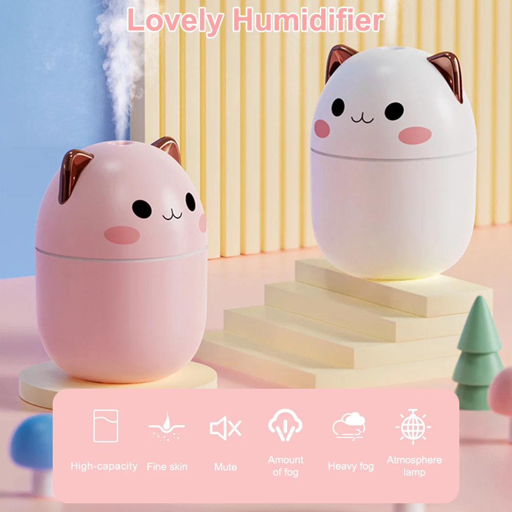 250ml New Humidifier Cute Pet Mini Household Small Moisturizing Aromatherapy Car Creativity Air Bear USB Humidifier
250ml New Humidifier Cute Pet Mini Household Small Moisturizing Aromatherapy Car Creativity Air Bear USB Humidifier