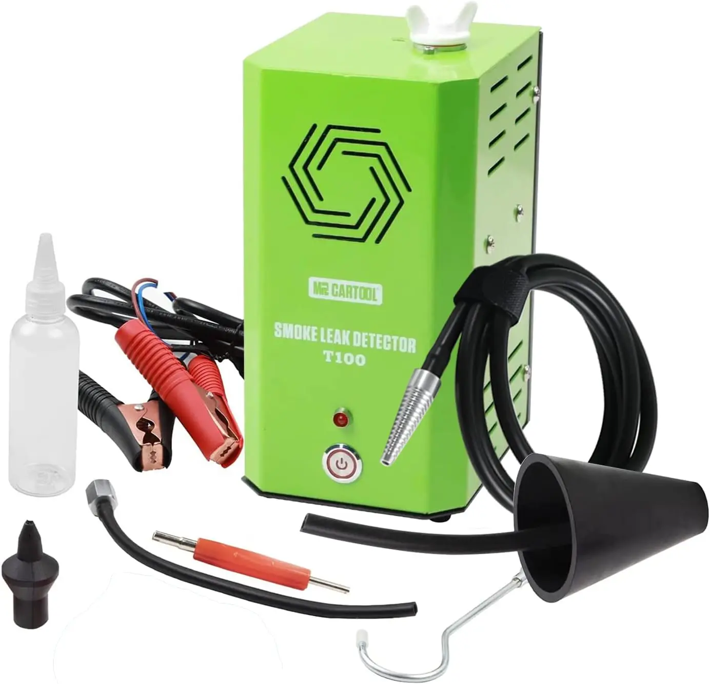 T100 Automotive EVAP Smoke Machine Leak Detector Tester Built-in Air , Vacuum Fuel Pipe Diagnostic Tester for All Cars, Motorcyc
T100 Automotive EVAP Smoke Machine Leak Detector Tester Built-in Air , Vacuum Fuel Pipe Diagnostic Tester for All Cars, Motorcyc