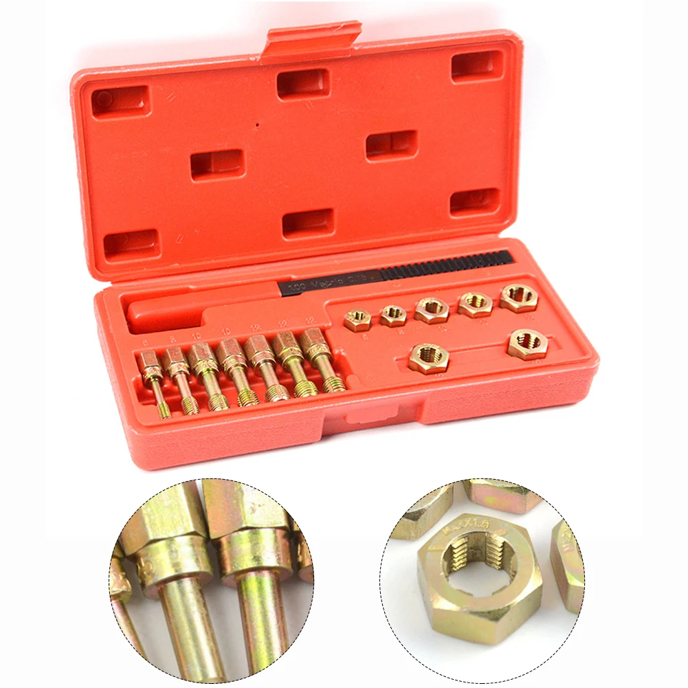 15Pcs For Car Thread Restorer Kits Auto Repair Tool With 7Pcs Die 7Pcs Tap File For Car Thread Restorer Tool Hand Tools Set
15Pcs For Car Thread Restorer Kits Auto Repair Tool With 7Pcs Die 7Pcs Tap File For Car Thread Restorer Tool Hand Tools Set