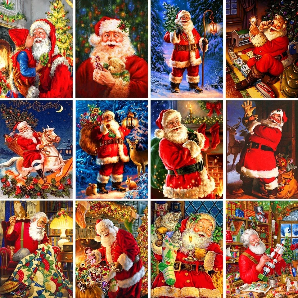 5D Diamond Painting Christmas Full Square/Round Kit Embroidery Mosaic Picture Cross Stitch Wall Sticker Gift DIY Home Decoration
5D Diamond Painting Christmas Full Square/Round Kit Embroidery Mosaic Picture Cross Stitch Wall Sticker Gift DIY Home Decoration