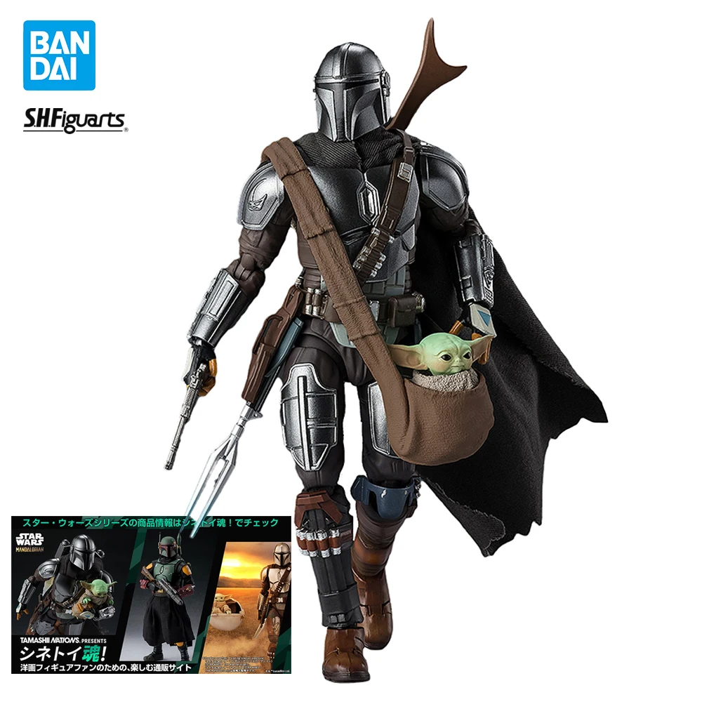 Bandai оригинальные S.H. Фигатс Звездные войны мандалор Дин джарин грогу йода малыш SHF коллекционные модели Аниме фигурки экшн-игрушки
Bandai оригинальные S.H. Фигатс Звездные войны мандалор Дин джарин грогу йода малыш SHF коллекционные модели Аниме фигурки экшн-игрушки
