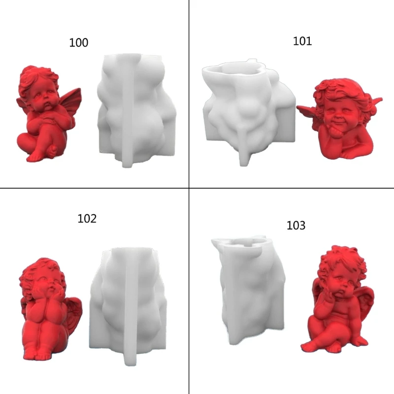 Силиконовые 3D формы в виде маленького ангела в виде свечи, искусственное украшение для стола, инструмент для изготовления пластырей, легко ...
Силиконовые 3D формы в виде маленького ангела в виде свечи, искусственное украшение для стола, инструмент для изготовления пластырей, легко ...