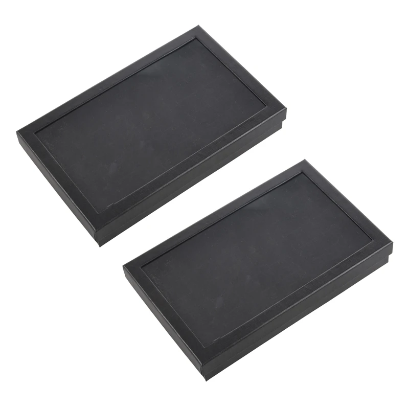 2X 36 Slots Jewellery Box Ring Storage Earrings Display Box Jewelry Organizer Holder Transparent Window Show Case Black
2X 36 Slots Jewellery Box Ring Storage Earrings Display Box Jewelry Organizer Holder Transparent Window Show Case Black