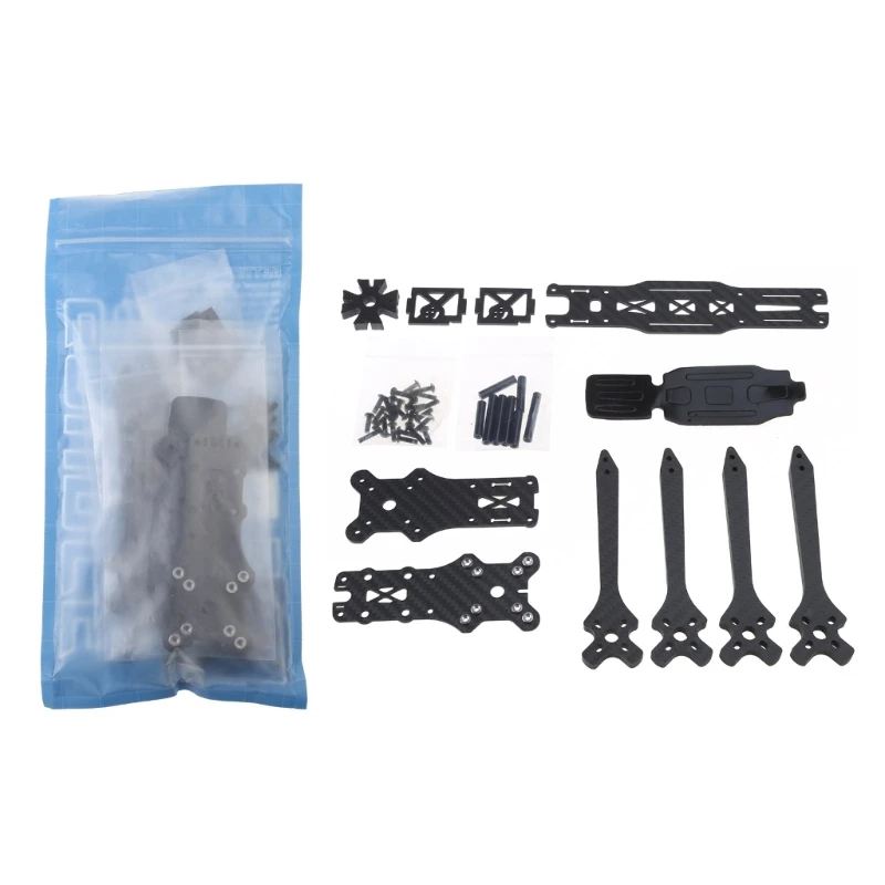 One V5 Wide-stance X Carbon Fiber 5inch FPV Frame Kits for FPV Drop Shipping
One V5 Wide-stance X Carbon Fiber 5inch FPV Frame Kits for FPV Drop Shipping