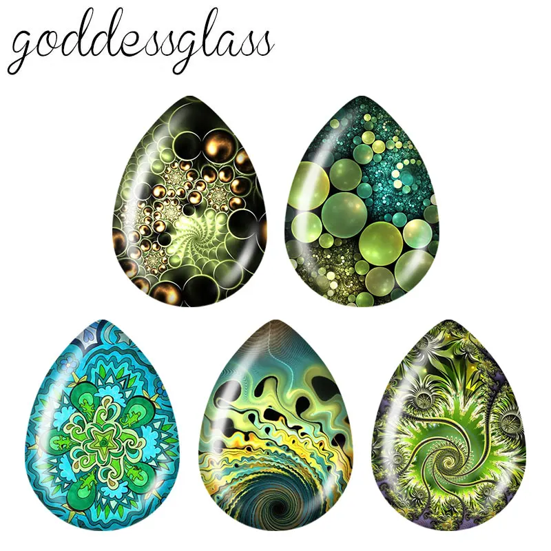 5 пар, поворотные Кабошоны с зелеными узорами
5 пар, поворотные Кабошоны с зелеными узорами