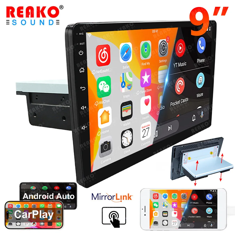 X-REAKO 9 ''GPS-навигация Bluetooth музыкальный плеер Wifi USB FM MirrorLink HD Автомагнитола Стерео Авторадио
X-REAKO 9 ''GPS-навигация Bluetooth музыкальный плеер Wifi USB FM MirrorLink HD Автомагнитола Стерео Авторадио