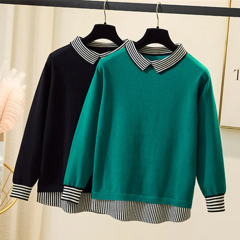 Green Black Striped Stitch Korean Harajuku Spring Autumn Winter Knitted Vintage Pullover Fashion Women'S Sweaters 2022 Female
Green Black Striped Stitch Korean Harajuku Spring Autumn Winter Knitted Vintage Pullover Fashion Women'S Sweaters 2022 Female