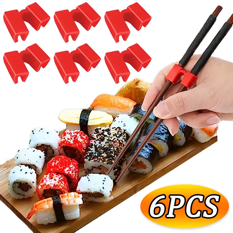 6/1PCS Chopstick Trainer Holder Reusable Chopstick Helpers Training for Learner Beginner Chinese Tableware Kids Chopstick Helper
6/1PCS Chopstick Trainer Holder Reusable Chopstick Helpers Training for Learner Beginner Chinese Tableware Kids Chopstick Helper