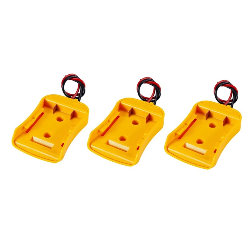 Коннектор DW12V с кабелем, 3 шт., подходит для литиевых батарей Dewalt 10,8 в 12 В, внешний источник питания, конвертер «сделай сам»
Коннектор DW12V с кабелем, 3 шт., подходит для литиевых батарей Dewalt 10,8 в 12 В, внешний источник питания, конвертер «сделай сам»