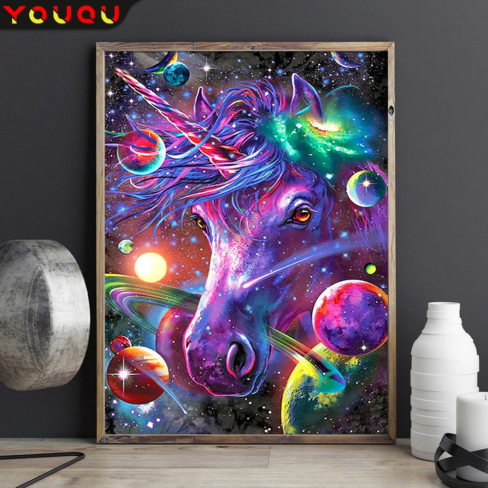 YOUQU Animal Series Diamond Painting Craft Kit 5D DIY Diamond Embroidery Large Size Unicorn Mosaic Picture Wall Decoration
YOUQU Animal Series Diamond Painting Craft Kit 5D DIY Diamond Embroidery Large Size Unicorn Mosaic Picture Wall Decoration