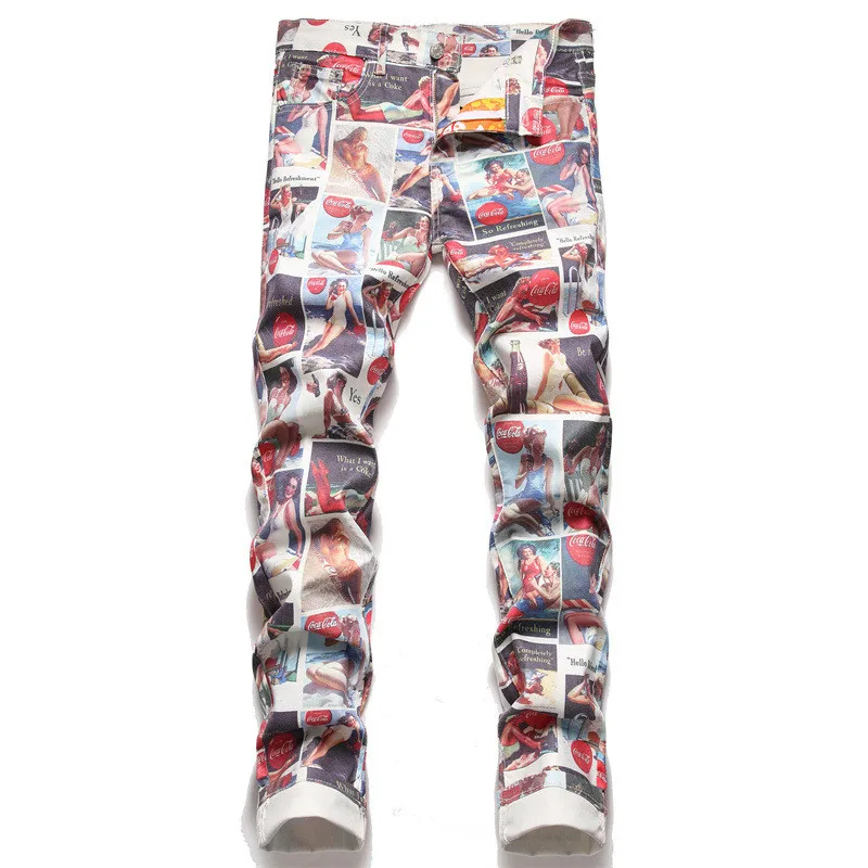 Men's Hi Street 3D Printed Pants Floral Prined Trousers Streetwear Slim Fit Stretchy Bottoms
Men's Hi Street 3D Printed Pants Floral Prined Trousers Streetwear Slim Fit Stretchy Bottoms
