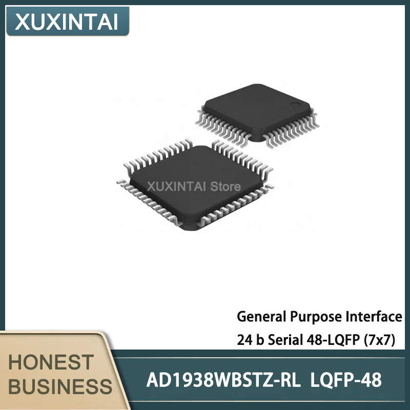 5 шт./лот AD1938WBSTZ-RL AD1938WBSTZ Универсальный интерфейс 24 b Serial 48-LQFP (7x7)