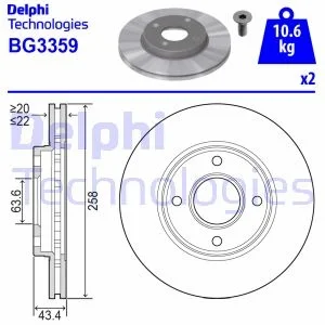 B3359 for ten brake disc mirror FOCUS I 9804 FIESTA V FIESTA V FUSION fli (double pack) (double package)
B3359 for ten brake disc mirror FOCUS I 9804 FIESTA V FIESTA V FUSION fli (double pack) (double package)