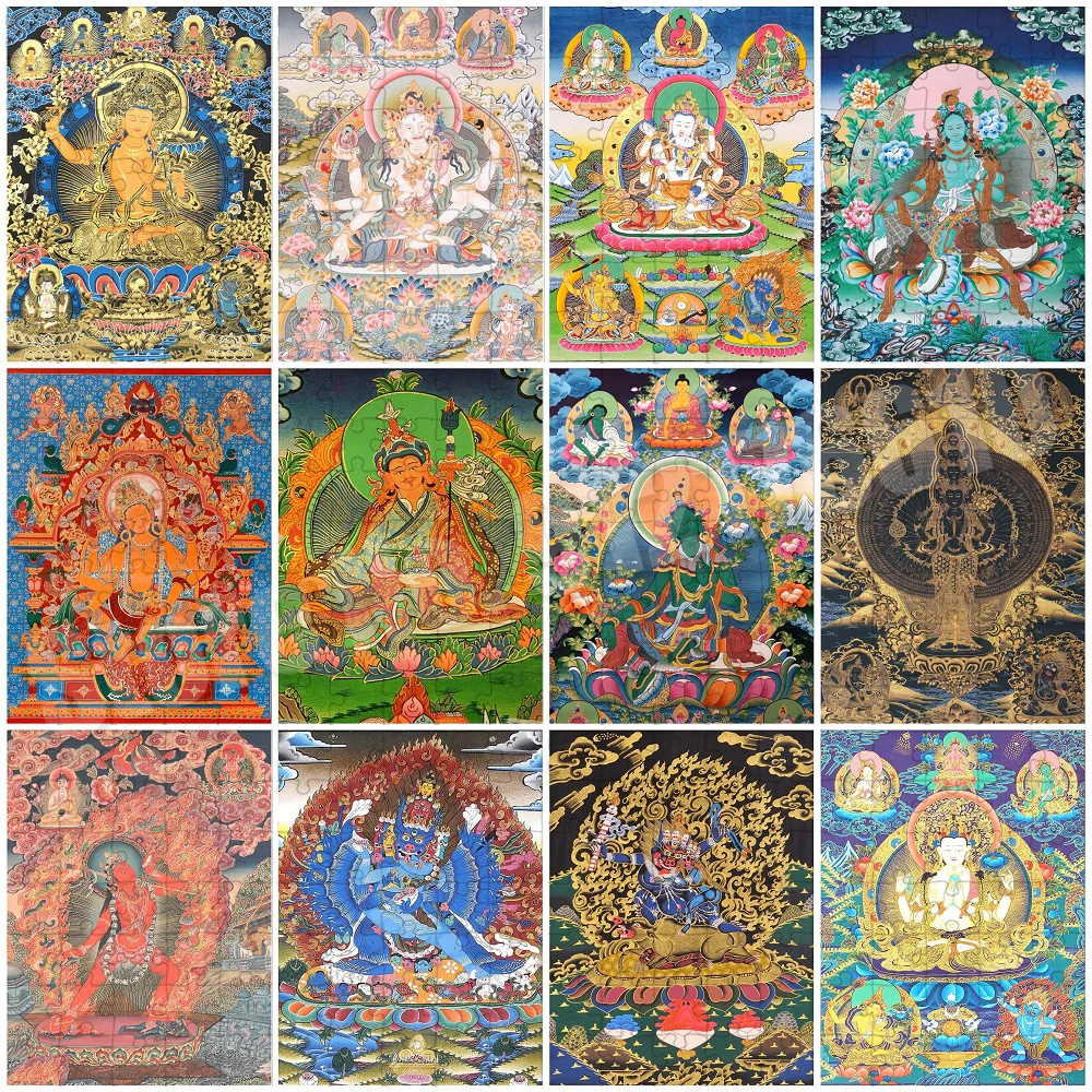 Tibetan Buddhist Mandala Jigsaw Puzzle Jigsaw 35 Pcs Puzzle for Adult Kids Family Game Intellective Educational Toy Design Gifts
Tibetan Buddhist Mandala Jigsaw Puzzle Jigsaw 35 Pcs Puzzle for Adult Kids Family Game Intellective Educational Toy Design Gifts