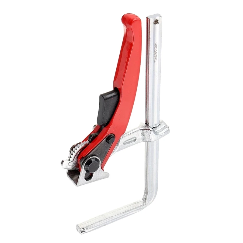 Quick Guide Rail Clamp Carpenter F Clamp Quick Clamping For -MFT And Guide Rail System Hand Tool Woodworking DIY
Quick Guide Rail Clamp Carpenter F Clamp Quick Clamping For -MFT And Guide Rail System Hand Tool Woodworking DIY