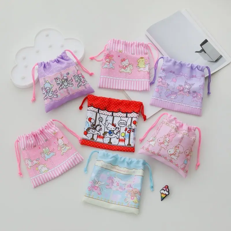 Hello Kitty Cartoon Drawstring Drawstring Bag Mini Small Cloth Handbag Portable Canvas Buggy Bag Cute Fabric Organizing Folders
Hello Kitty Cartoon Drawstring Drawstring Bag Mini Small Cloth Handbag Portable Canvas Buggy Bag Cute Fabric Organizing Folders