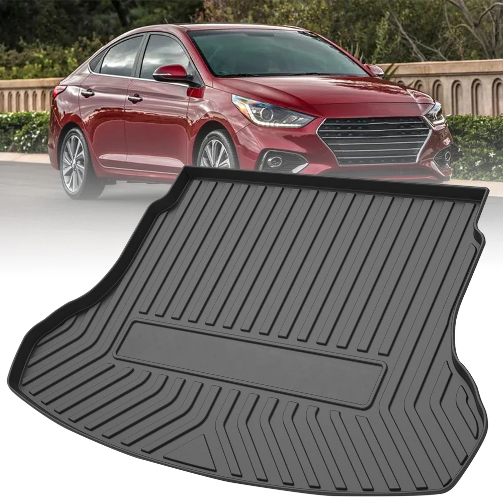 Коврики для багажника из ТПЭ для Hyundai Accent 2017, 2018, 2019, 2020, коробка для хранения, водонепроницаемый поднос для груза, резиновый коврик, защитный коврик для ног
Коврики для багажника из ТПЭ для Hyundai Accent 2017, 2018, 2019, 2020, коробка для хранения, водонепроницаемый поднос для груза, резиновый коврик, защитный коврик для ног