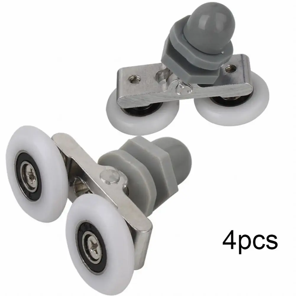 Wheels Shower Door Rollers Sliders Smooth Twin Bottom Wear-Resistant 19/23/25/27mm Dia 4pcs Accessories Household
Wheels Shower Door Rollers Sliders Smooth Twin Bottom Wear-Resistant 19/23/25/27mm Dia 4pcs Accessories Household