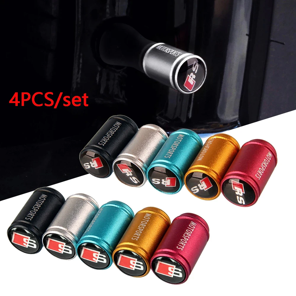 4PCS/Set For S Line RS S3 S4 S5 S6 S8 RS3 RS4 RS5 RS6 A3 A4 A5 A6 A8 Matt Frosted 5 Color Tire Valve Caps Wheel Stem Decoration
4PCS/Set For S Line RS S3 S4 S5 S6 S8 RS3 RS4 RS5 RS6 A3 A4 A5 A6 A8 Matt Frosted 5 Color Tire Valve Caps Wheel Stem Decoration