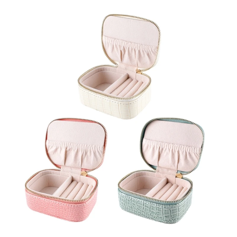 Portable Rings Box Square Organizer Travel Jewelry Storage Box Necklace Bracelet Box Jewelry Display Holder for Earrings
Portable Rings Box Square Organizer Travel Jewelry Storage Box Necklace Bracelet Box Jewelry Display Holder for Earrings
