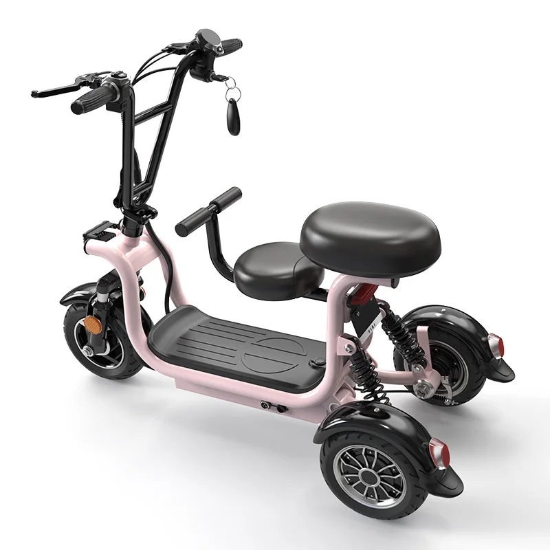 400W Tricycle 3 Wheels Electric Scooter Foldable Mobility Scooter Lithium Battery Removable
400W Tricycle 3 Wheels Electric Scooter Foldable Mobility Scooter Lithium Battery Removable