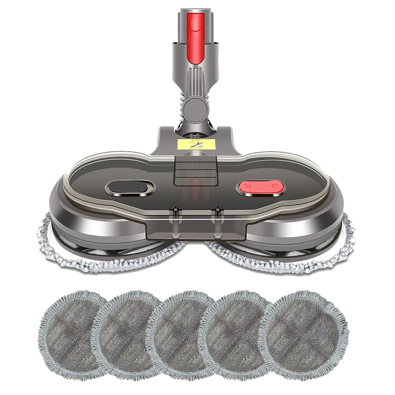 Electric Wet Dry Mopping Head for Dyson V7 V8 V10 V11 Cordless Vacuum Cleaner Accessories with Water Tank Mop Pads
Electric Wet Dry Mopping Head for Dyson V7 V8 V10 V11 Cordless Vacuum Cleaner Accessories with Water Tank Mop Pads
