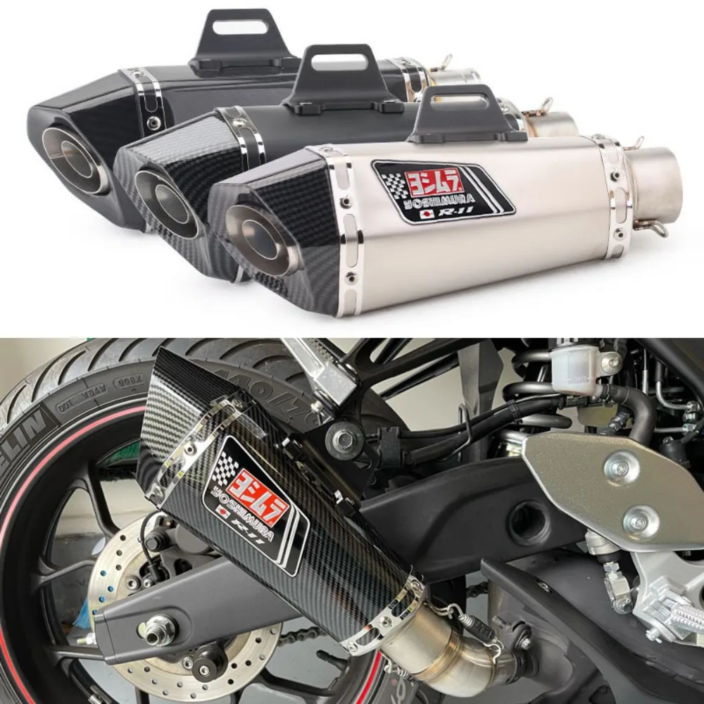 Motorcycle Exhaust Pipe Muffler Stainless Steel 51mm Interface Length 345mm Muffler Pipe FOR HONDA YAMAHA KAWASAKI SUZUKI
Motorcycle Exhaust Pipe Muffler Stainless Steel 51mm Interface Length 345mm Muffler Pipe FOR HONDA YAMAHA KAWASAKI SUZUKI