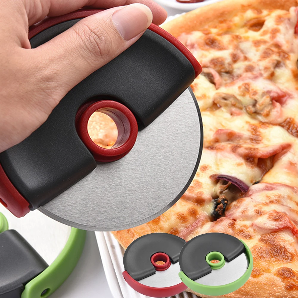 Stainless Steel Pizza Cutter Wheel Roller Dough Pizza Slicer Cutter Premium Pizza Cutter with Wheel Slicer Baking Accessories
Stainless Steel Pizza Cutter Wheel Roller Dough Pizza Slicer Cutter Premium Pizza Cutter with Wheel Slicer Baking Accessories