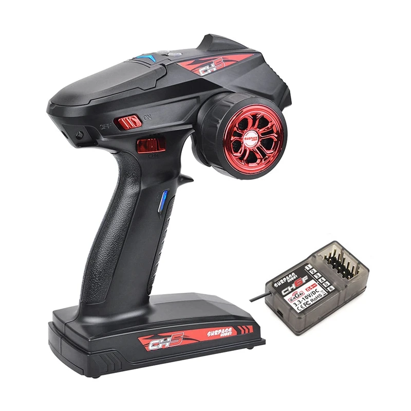 SURPASS HOBBY 2.4G 5CH RC Remote Control Transmitter With Receiver For RC Car Boat Tank Water Skateboard
SURPASS HOBBY 2.4G 5CH RC Remote Control Transmitter With Receiver For RC Car Boat Tank Water Skateboard
