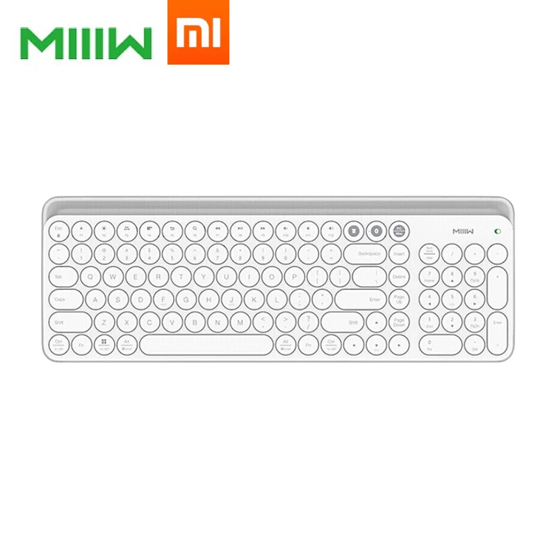 Xiaomi miiw dual-mode bluetooth wireless keyboard 102 keys office support multi-system compatible mobile phones tablets portable
Xiaomi miiw dual-mode bluetooth wireless keyboard 102 keys office support multi-system compatible mobile phones tablets portable