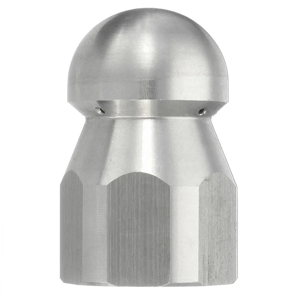 Rotary Nozzle Stainless Steel Pressure Washer Durable Garden Tool Spray Pipe Adjustable Drain Sewer Practical Cleaning Threaded
Rotary Nozzle Stainless Steel Pressure Washer Durable Garden Tool Spray Pipe Adjustable Drain Sewer Practical Cleaning Threaded