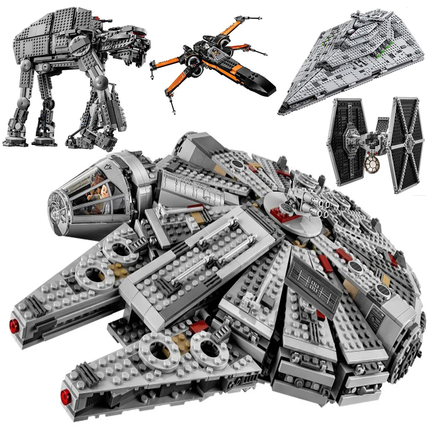 In stock 2020 New Star Set Millennium Falcon Figures &Wars Building Blocks Brick Enlighten Compatible Lepinblock Toys
In stock 2020 New Star Set Millennium Falcon Figures &Wars Building Blocks Brick Enlighten Compatible Lepinblock Toys