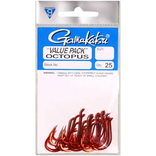Octopus Hook, 25-Pack 
Octopus Hook, 25-Pack