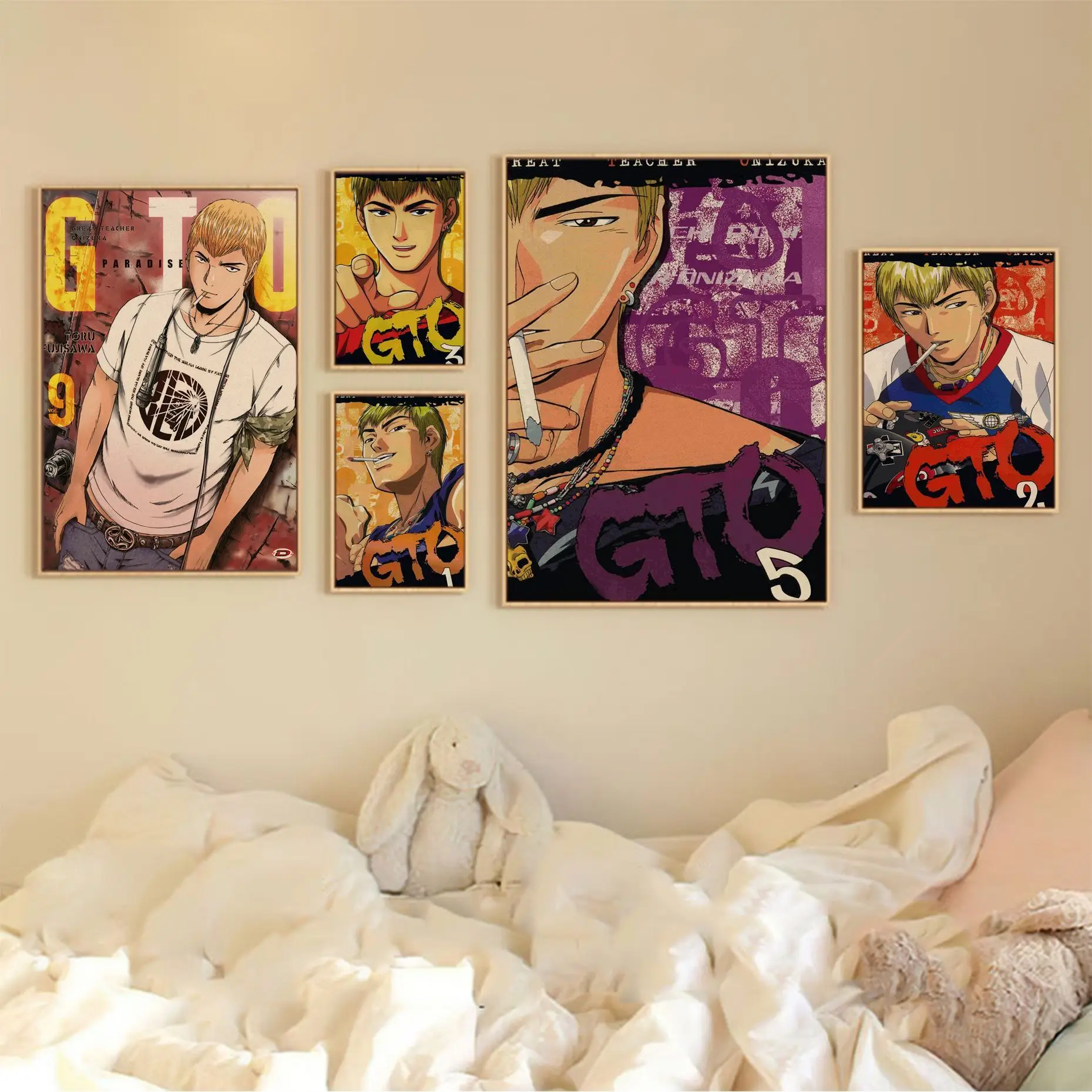 Anime Great Teacher Onizuka Movie Posters Kraft Paper Vintage Poster Wall Art Painting Study Aesthetic Art Wall Painting
Anime Great Teacher Onizuka Movie Posters Kraft Paper Vintage Poster Wall Art Painting Study Aesthetic Art Wall Painting