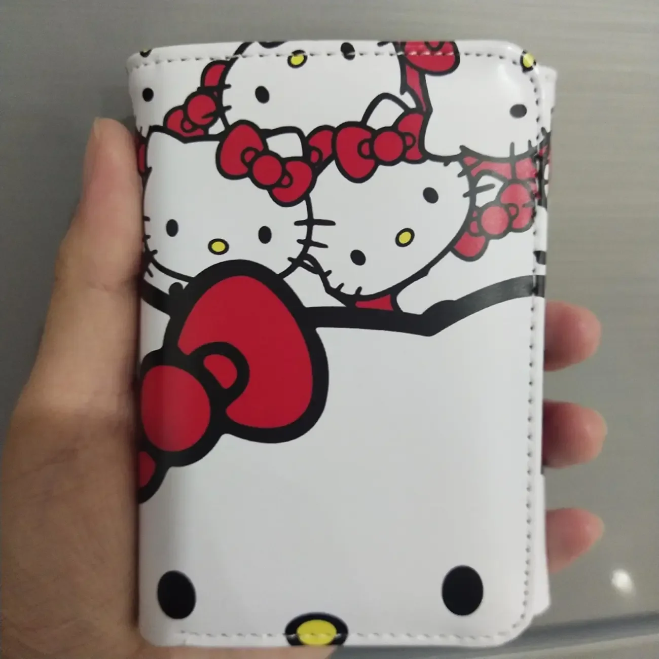 Кошелек Hello Kitty для девочек милое кимоно Дамский кошелек мелочи Модный милый